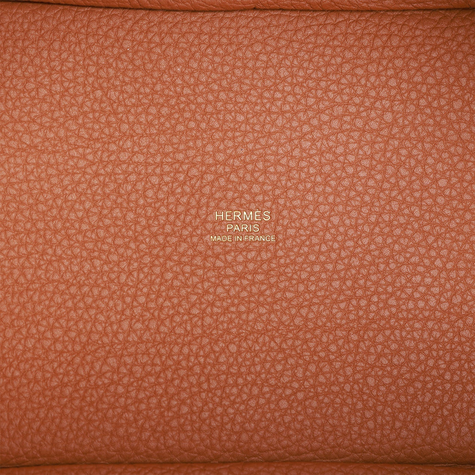 Hermes Eclat Picotin Lock 18 Gold Clemence Gold Hardware