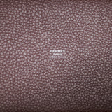 Hermes Eclat Picotin Lock 18 Rouge Sellier Clemence Palladium Hardware