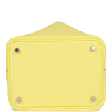 Hermes Picotin 18 Limoncello Clemence Palladium Hardware