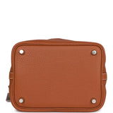 Hermes Eclat Picotin 18cm Gold Clemence Palladium Hardware