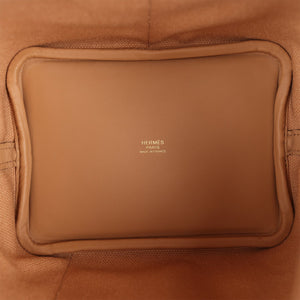 Hermes Picotin Cargo 18 Chai Swift and Toile Canvas Gold Hardware