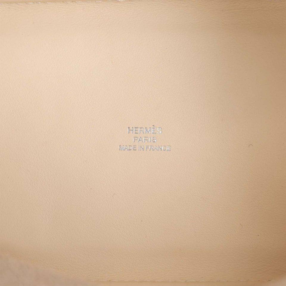 Hermes Micro Picotin Lock 14 "Lucky Daisy" Nata Swift Palladium Hardware