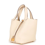 Hermes Picotin 18 Nata Clemence Gold Hardware