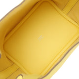 Hermes Picotin 18 Limoncello Clemence Palladium Hardware