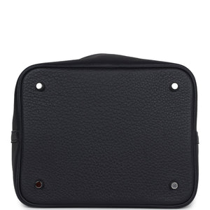 Hermes Picotin Lock 22 Caban Clemence Palladium Hardware