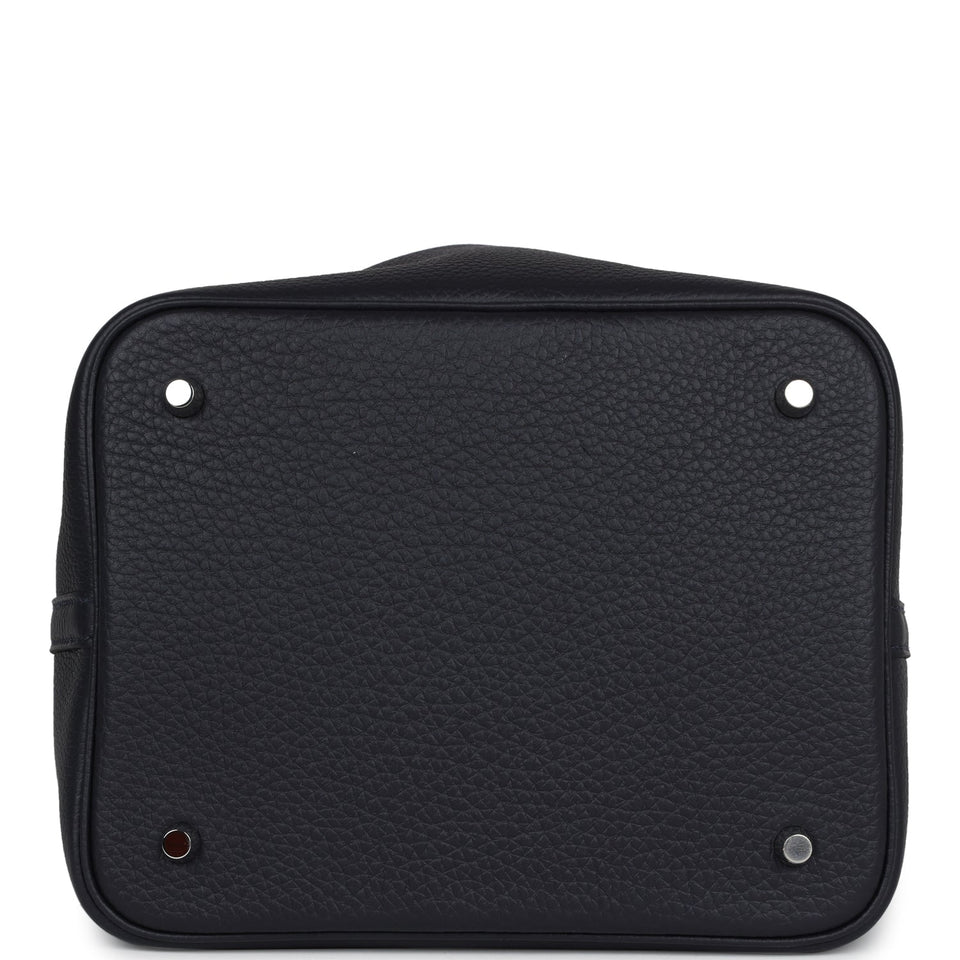 Hermes Picotin Lock 22 Caban Clemence Palladium Hardware