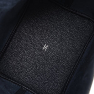 Hermes Picotin Lock 22 Caban Clemence Palladium Hardware
