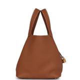 Hermes Picotin Lock 22 Gold Clemence Gold Hardware