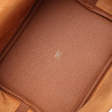 Hermes Picotin Lock 22 Gold Clemence Gold Hardware