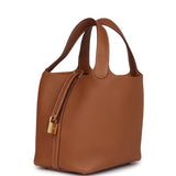 Hermes Picotin Lock 18 Gold Clemence Gold Hardware