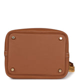 Hermes Picotin Lock 18 Gold Clemence Gold Hardware