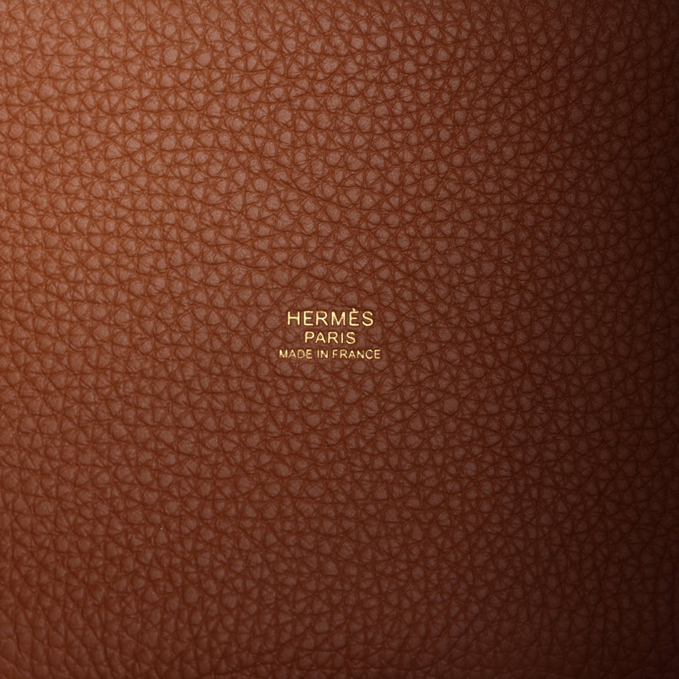 Hermes Picotin Lock 18 Gold Clemence Gold Hardware
