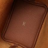 Hermes Picotin Lock 18 Gold Clemence Gold Hardware