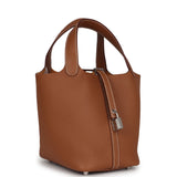 Hermes Picotin Lock 18 Gold Clemence Palladium Hardware