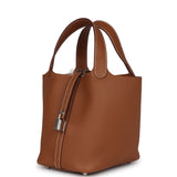 Hermes Picotin Lock 18 Gold Clemence Palladium Hardware