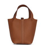 Hermes Picotin Lock 18 Gold Clemence Palladium Hardware