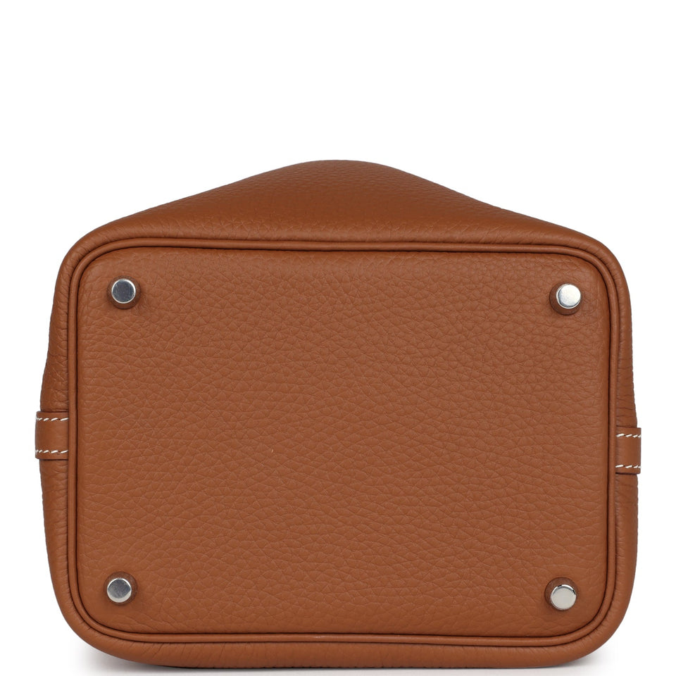 Hermes Picotin Lock 18 Gold Clemence Palladium Hardware