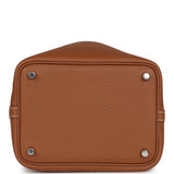 Hermes Picotin Lock 18 Gold Clemence Palladium Hardware