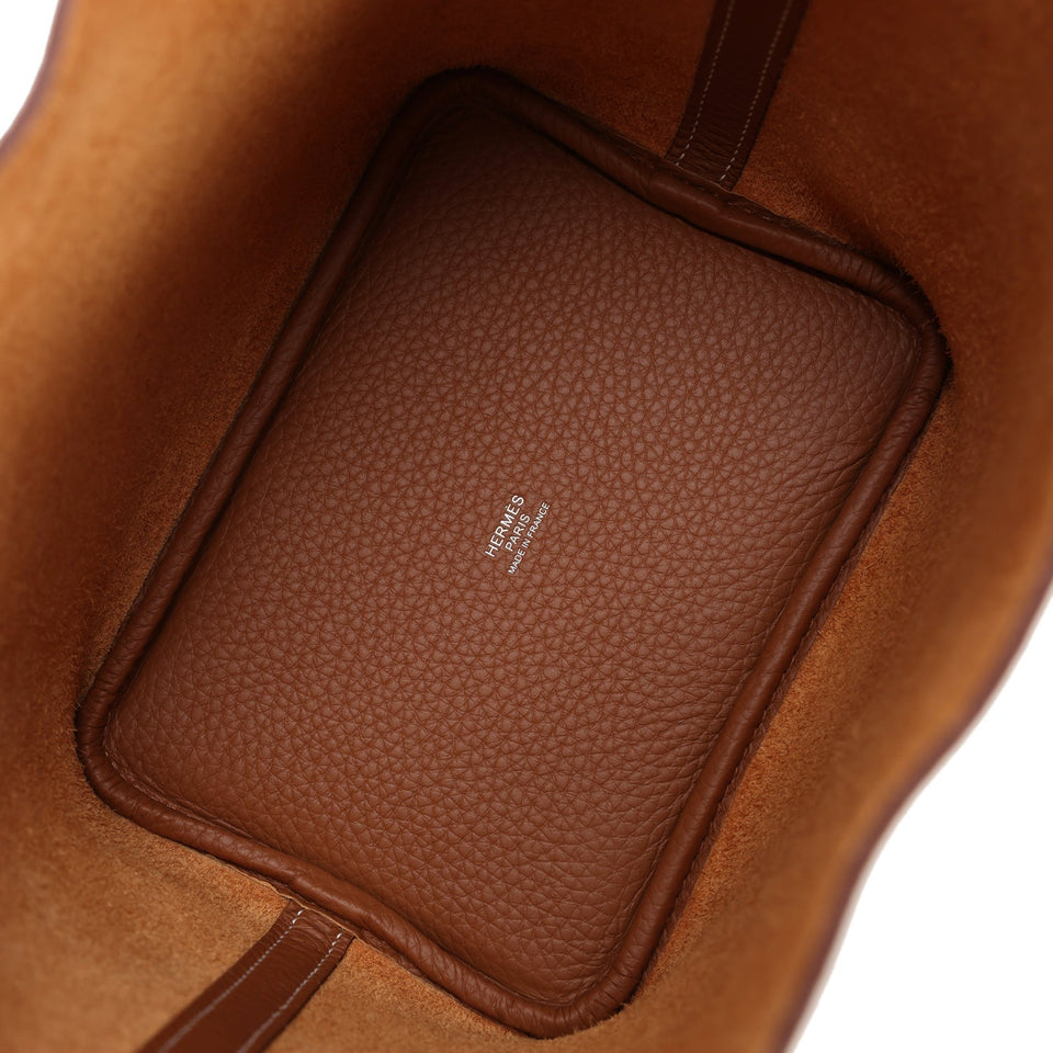 Hermes Picotin Lock 18 Gold Clemence Palladium Hardware