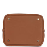 Hermes Picotin Lock 22 Gold Clemence Gold Hardware