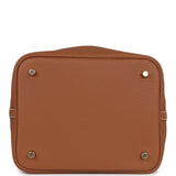 Hermes Picotin Lock 22 Gold Clemence Gold Hardware