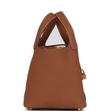 Hermes Picotin Lock 18 Gold Clemence Gold Hardware