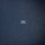 Hermes Picotin Lock 22 Bleu De Prusse Clemence Palladium Hardware