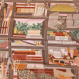 Hermes "Les 12 Leopards" Cashmere and Silk Shawl Scarf 140cm