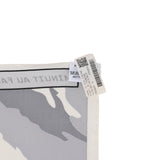 Hermes "Minuit au Faubourg" White Silk Twill Scarf 70cm