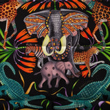 Hermes "La Marche de Zambeze" Silk Twill Scarf 90cm