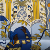 Hermes "La Danse des Amazones" Silk Twill Scarf 90cm
