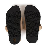 Hermes Chypre Sandals Beige Suede 37