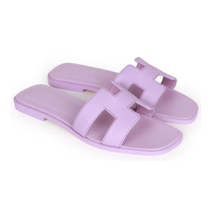 Hermes Oran Sandal Violet Amethyst Epsom 36.5