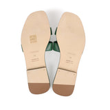 Hermes Oran Sandal Vert Electrique Calfskin 38 EU