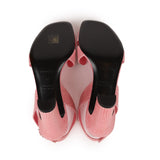 Hermes Eternite 80 Sandal Rose Jaipur Lizard Palladium Hardware 37 EU