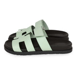 Hermes Chypre Sandal Vert Jade Epsom Palladium Hardware 37.5