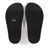 Hermes Chypre Sandals White Palladium Hardware