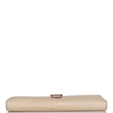 Hermes Bearn Wallet Beton Matte Alligator Palladium Hardware