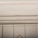Hermes Bearn Wallet Beton Matte Alligator Palladium Hardware