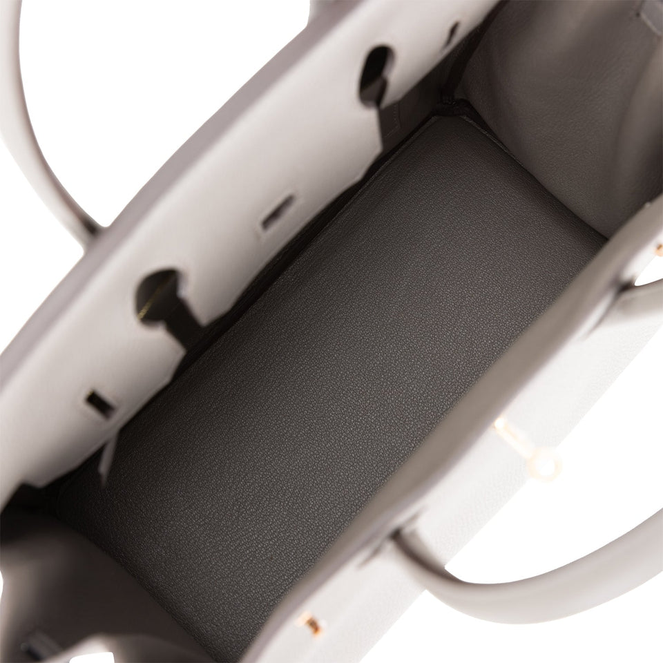 Hermes Birkin 30 Etain Togo Rose Gold Hardware