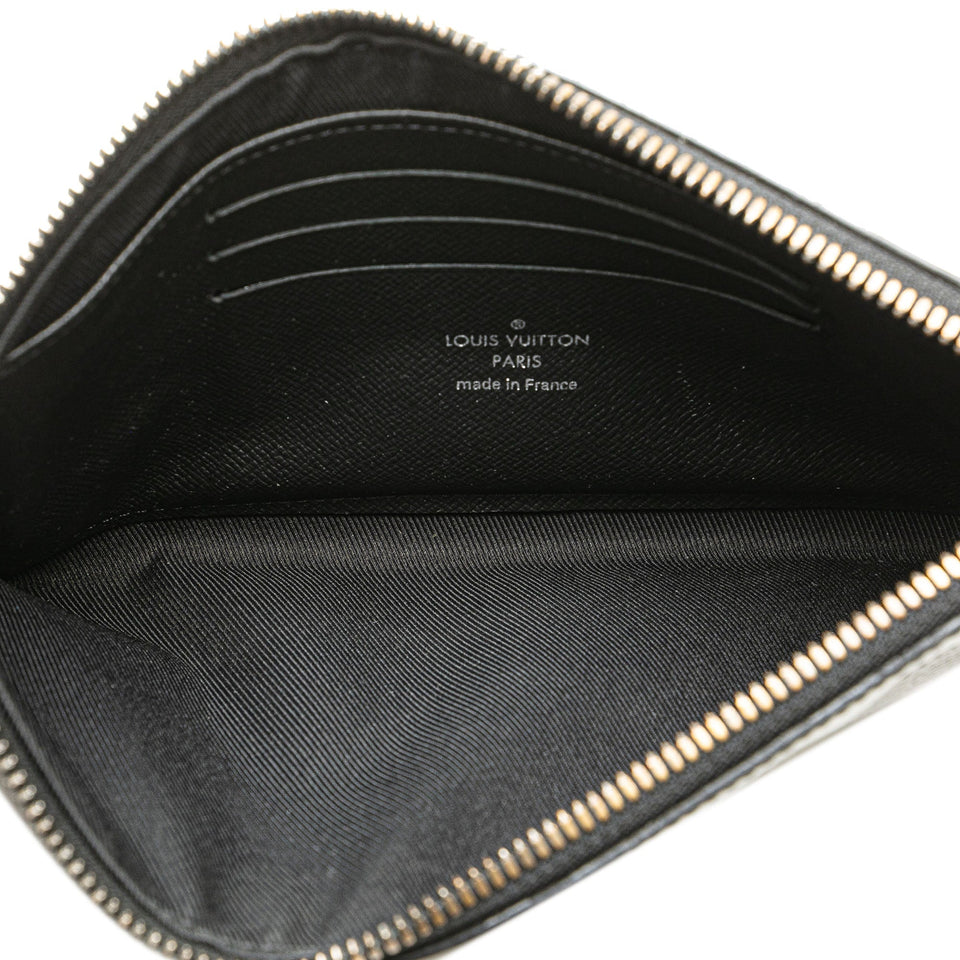 Black Louis Vuitton Monogram Eclipse Discovery Pochette PM Pouch