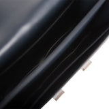 Hermes Bleu Marine Alligator and Ombre Lizard Marquette Constance 18cm Palladium Hardware