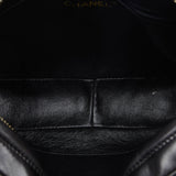 Chanel Triple CC Camera Bag Black Lambskin Gold