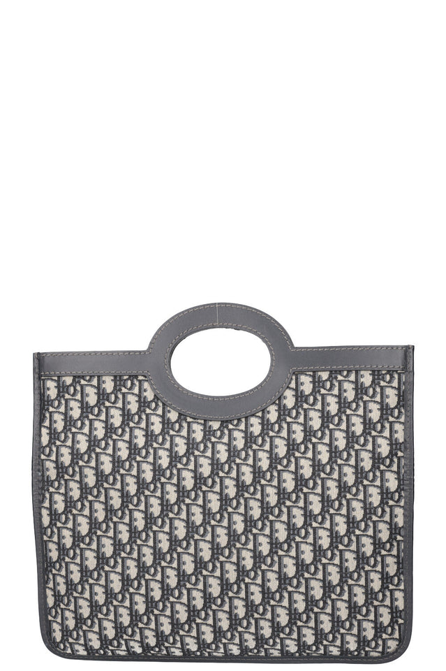 CHRISTIAN DIOR Foldover Clutch Oblique