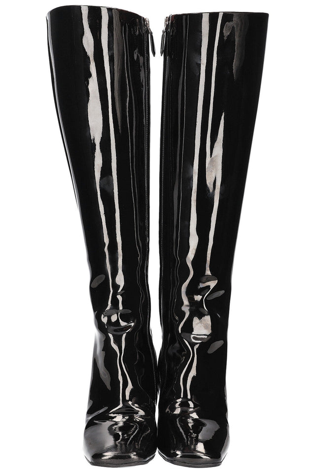 PRADA Boots Patent Black