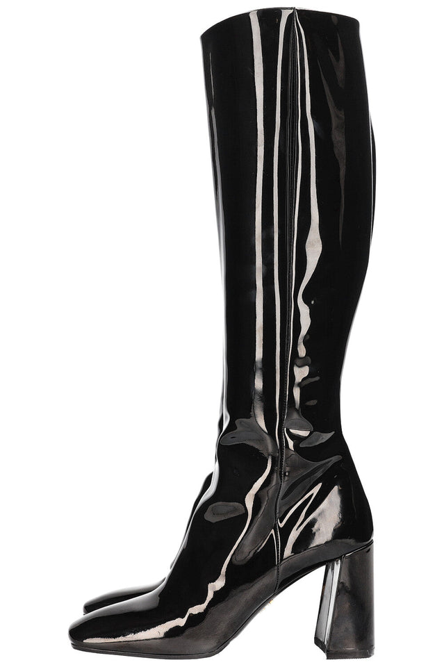 PRADA Boots Patent Black