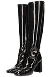 PRADA Boots Patent Black