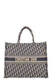 CHRISTIAN DIOR Book Tote Large Oblique Blue