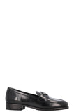 PRADA Triangle Logo Loafers Black