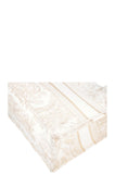 CHRISTIAN DIOR Medium Book Tote Toile de Jouy Embroidery Gold & White